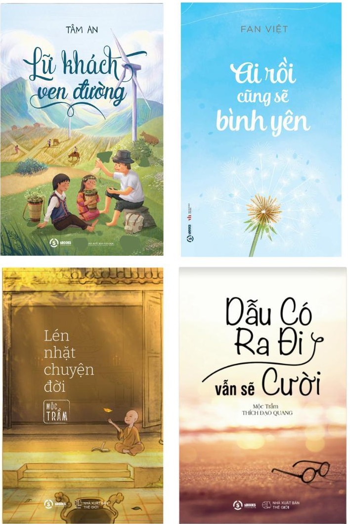 Combo 4 sách: Lữ khách ven đường, Ai rồi cũng sẽ bình yên, Dẫu có ra đi vẫn sẽ cười, Lén nhặt chuyện-1